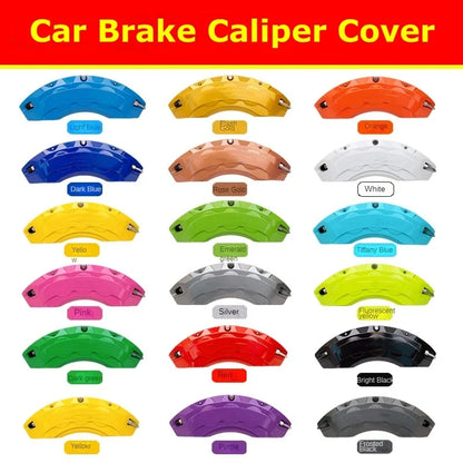 For Lincoln Navigator Brake Caliper Cover Aluminum Alloy Front Rear Wheel Modification Kit Fit 3.5T AWD 2016 2017 2018 2019 2020