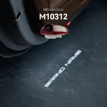 2pcs Car Door Light Customized Icon For Cayenne Macan 911 Boxster 718 Taycan Panamera HD Laser Led Welcome Lamp Accessories