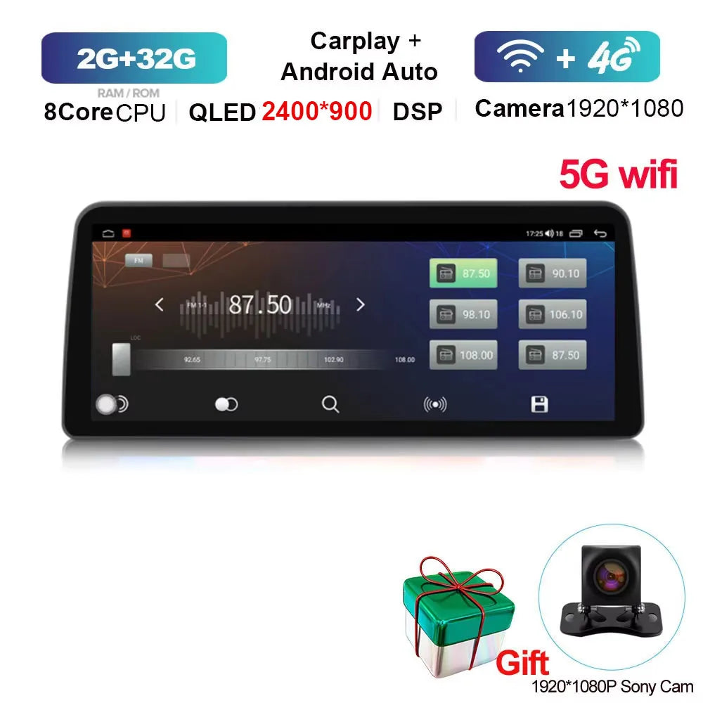 For Honda Accord 8 Spirior /Acura Tsx 2009 2020-2013 Car Radio Multimedia Player GPS Navi Auto Carplay Stereo Android 14 Screen