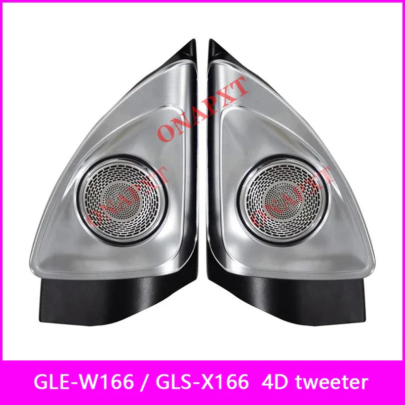 For Benz ML/GL/GLE/GLS/CLS/E/S W166 W292 X166 W218 W212 W221 LED BO Tweeter Ambient Light Upgrade Atmosphere Lamp Update Set
