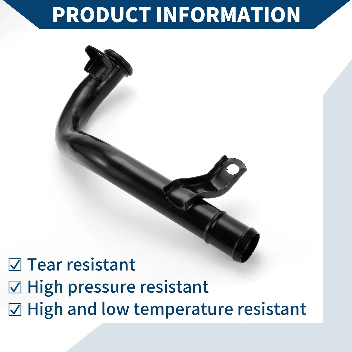 UXCELL HVAC Heater Hose for Dodge Caravan 2001-2007 V6 3.3L for Dodge Grand Caravan 2001-2008 V6 3.3L 4781608AA