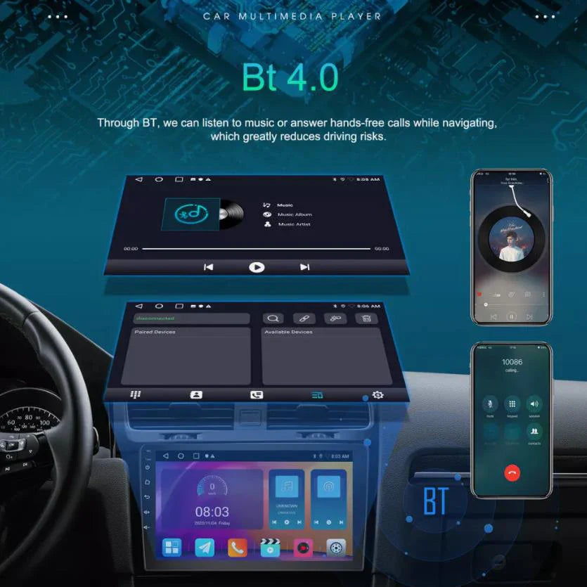 Android 13 2GB+32GB Carplay For Dodge Charger SE/SXT 2011~2014 Car Intelligent Multimedia Player Car Stereo Radio GPS DSP Navi