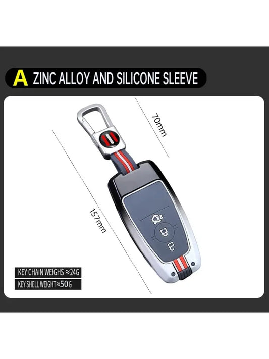 Zinc Alloy Car Key Cover Protective Shell For Ford Fusion Mondeo Mustang Explorer Edge EcoSport For Lincoln Mondeo MKC MKZ MKX