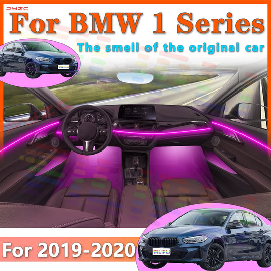 For BMW 1 Series F40/F52 Car Interior Acrylic LED Atmosphere Lighting Strip 64Color APP to Enhance Driving Pleasure