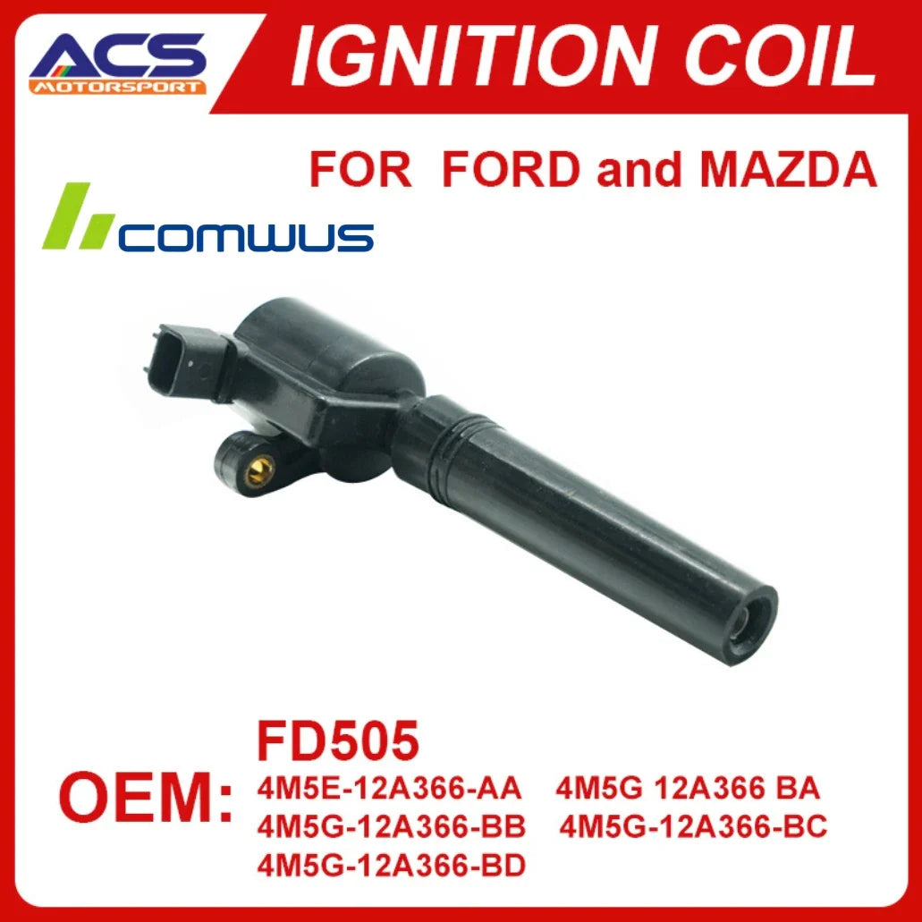 1/4 PCS Lgnition Coil DG507 4M5Z-12029-B Compatible with Ford Fusion Escape C-Max Transit Connect Lincoln MKZ Mercury Mariner Mi