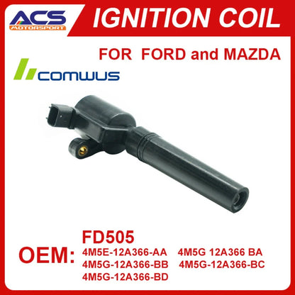 1/4 PCS Lgnition Coil DG507 4M5Z-12029-B Compatible with Ford Fusion Escape C-Max Transit Connect Lincoln MKZ Mercury Mariner Mi
