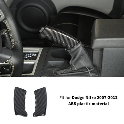 ABS Interior Central Control Steering Wheel Reading Light Decoration Cover For Dodge Nitro 2007-2012 Car Interior Accessories