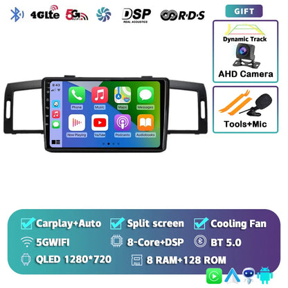 Android 14 Car Radio Multimedia Player For Infiniti M35 2003-2010 NISSAN FUGA 2005-2010 Auto Carplay Car Stereo wifi+4G Ai voice