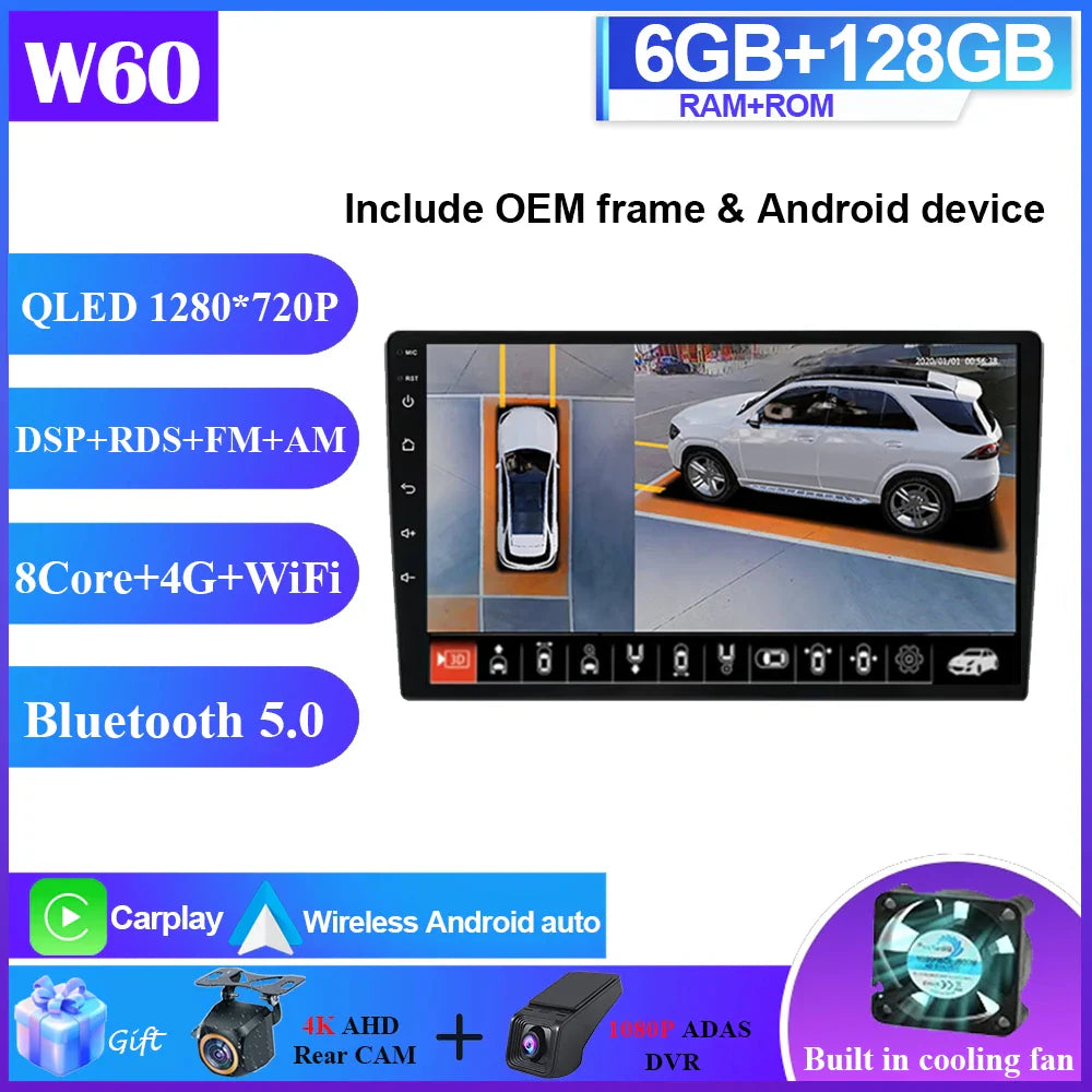 Android 14 Car Radio for Hyundai Sonata 6 YF i40 i45 2011 - 2015 4G Multimedia Player GPS Navigation no 2din dvd