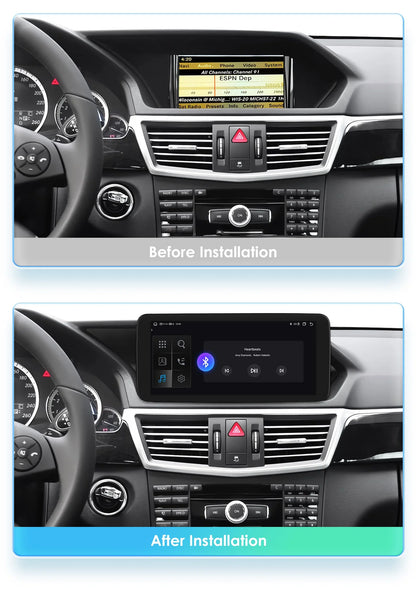 2Din AI Carplay Android Auto Car Radio For Mercedes Benz W212 NTG 4.0 4.5 5.0 2009-2016 E-Class E200 E230 E260 E300 S212 4G GPS