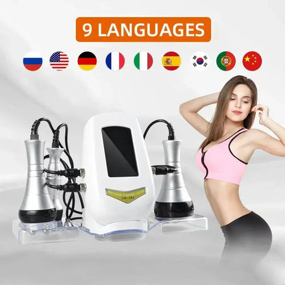 Latest Weight Loss Beauty Machine 40KHz Ultrasonic Cavitation Fat Reduce Vacuum Body Shapping Skin Tight SPA