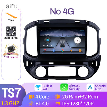 For Chevrolet Colorado-GMC Canyon 2015-2017 Car Radio Wireless BT Carplay Navigation Android 14 7862S 8G 256G 2K QLED Screen