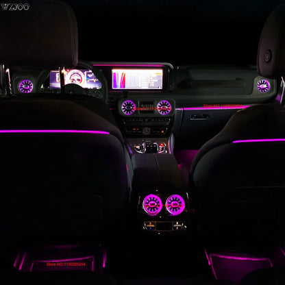 For Mercedes-Benz G-Class W464 8/64-color atmosphere lamp luminous turbine air outlet atmosphere lamp interior modification