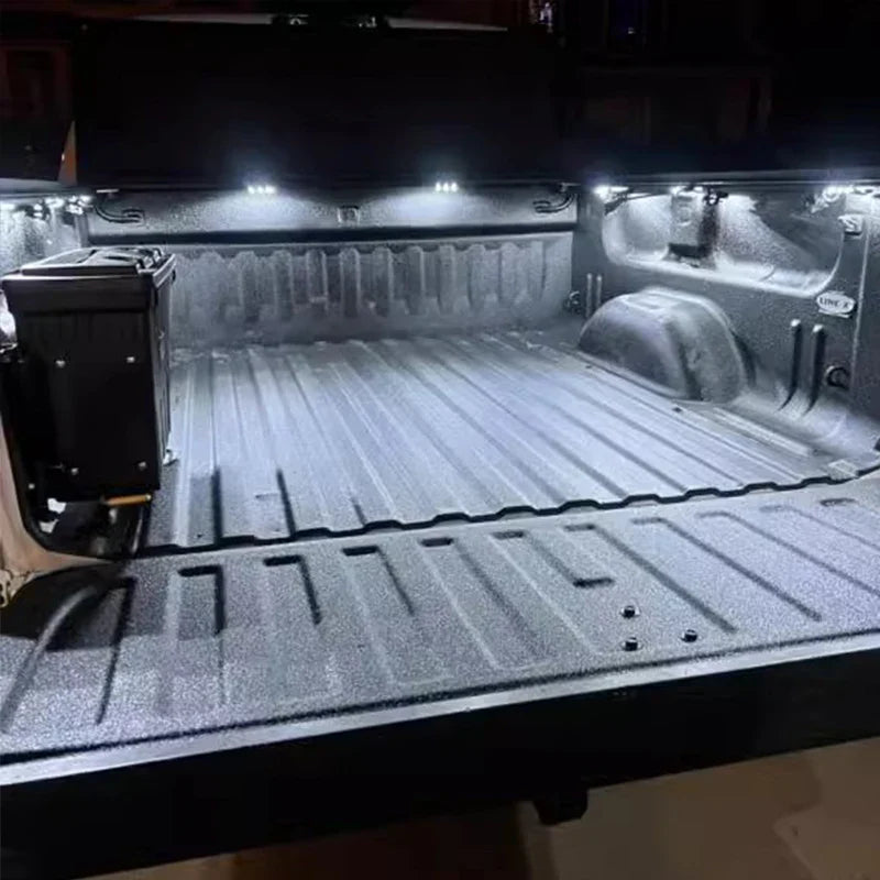 For BYD Shark 2025 Tail box lighting LED kit with switch tub White light Car modification accessories