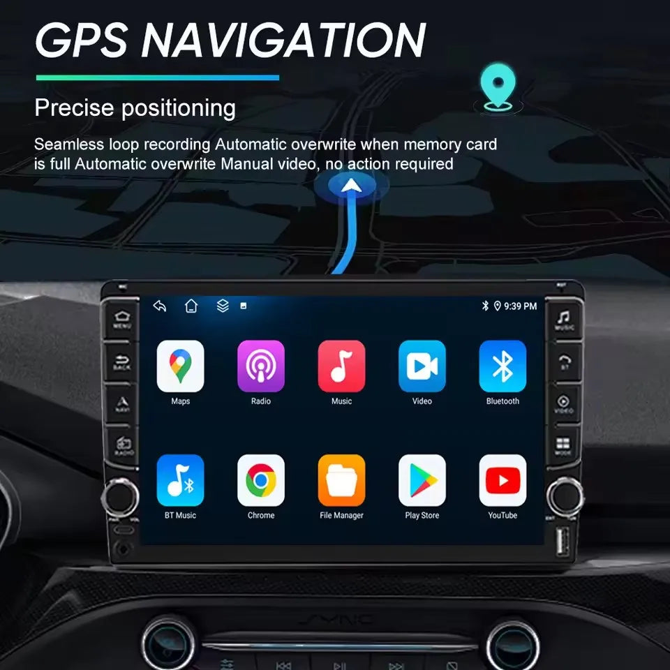 Car Radio Android 14 For Ford Fiesta Mk 6 2009 - 2018 Mirror Link AutoMotive Smart Car Systems GPS Navigation Bluetooth 8 Core