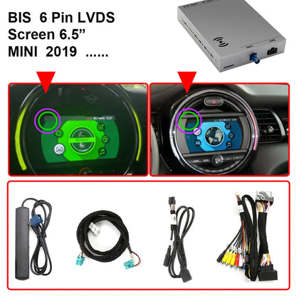 Wireless Carplay For MINI Cooper JWC R55 R56 R57 F55 F56 F57 Countryman F60 R60 Peaceman R61 CCC CIC NBT Android Auto Module Box