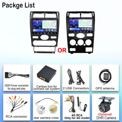 Car Android 13  For Ford Mondeo 3 2000-2007 Car Radio Multimedia Video Player Navigation GPS No 2 din Dvd 4G WIFI Carplay Stereo
