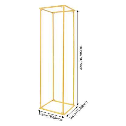 180cm Metal Flower Rack Stand Pedestal Plinth Table Wedding Tall Prop Decor