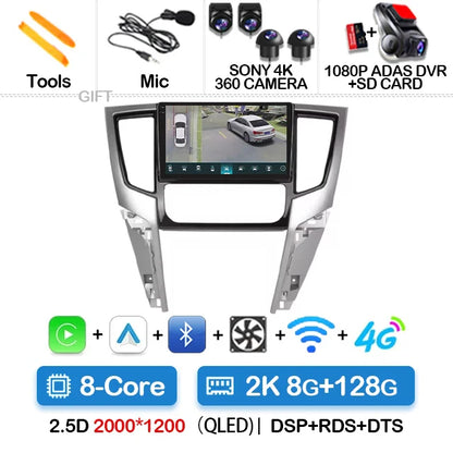 Android 14 Car Radio For Mitsubishi L200 5 2018 - 2021 Multimedia Video Player 4G WIFI Wireless Carplay Auto Head Unit QLED 2DIN