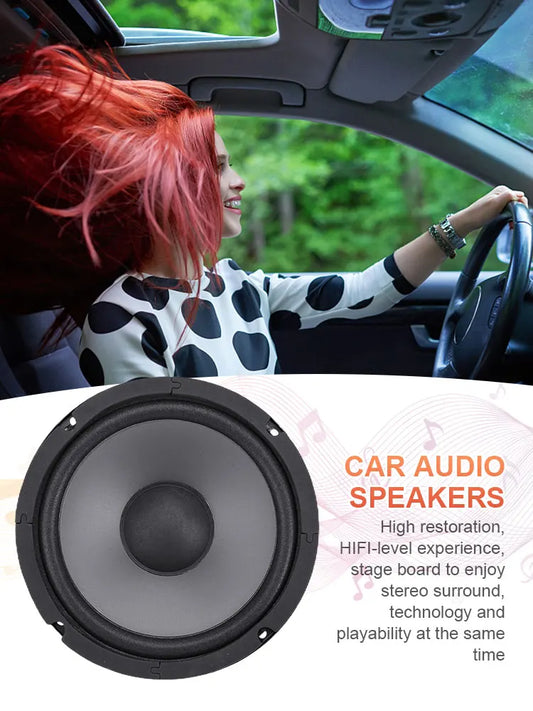 4/5/6 Inch Auto Audio Full Range Frequency Subwoofer Speakers 400W 500W 600W Car Audio Horn for Vehicle Automobile