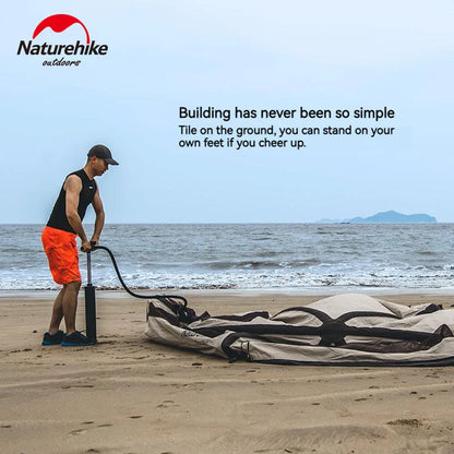 Naturehike Cloud Nest Hexagonal Pergola Inflatable Tent Dome Tent Air Shelter Canopy Beach Camping Waterproof 2000mm UPF50+ 10㎡