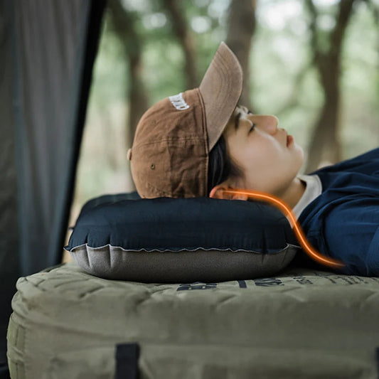 Inflatable Pillow Lightweight Camping Pillow Travel Pillow Portable Air Pillow for Camping Hiking Backpacking