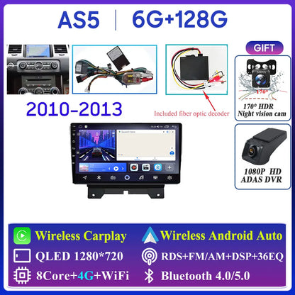 Car Radio Carplay For Land Rover Range Sport 2005 2006 2007 2008 2009  Multimedia Player GPS Navigation Android Auto 5G Wifi