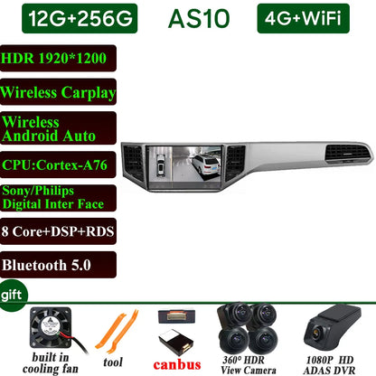Car Radio Carplay For VOLKSWAGEN VW SPORTSVAN 2016-2019 Navigation GPS Android Auto Multimedia Player Stereo 4G Wifi No 2din DVD