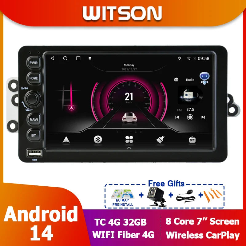 OEM Car Radio CarPlay 7" For Chevrolet Silverado Suburban Tahoe Avalanche Hummer Savanna GMC Sierra Yukon Canyon Envoy 2003-2006