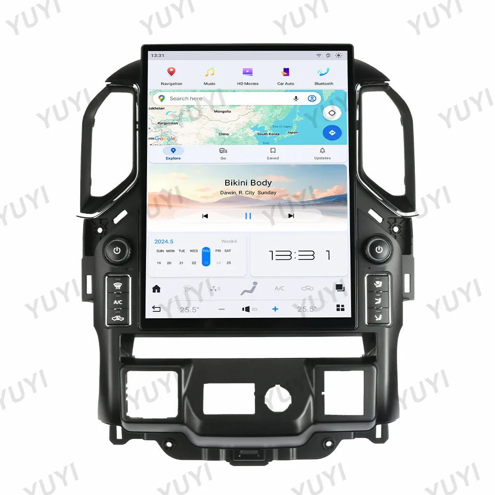 14.5 Inch Android 13 Car Radio For Chevrolet Silverado GMC Sierra 2013-2024 GPS Navigation DVD Multimedia Player Carplay+Auto