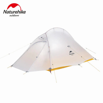 Naturehike Camping Tent Ultralight Portable Cloud Up 2Person 10D Upgraded Folding Backpack Waterproof Tent Travel Beach Tents