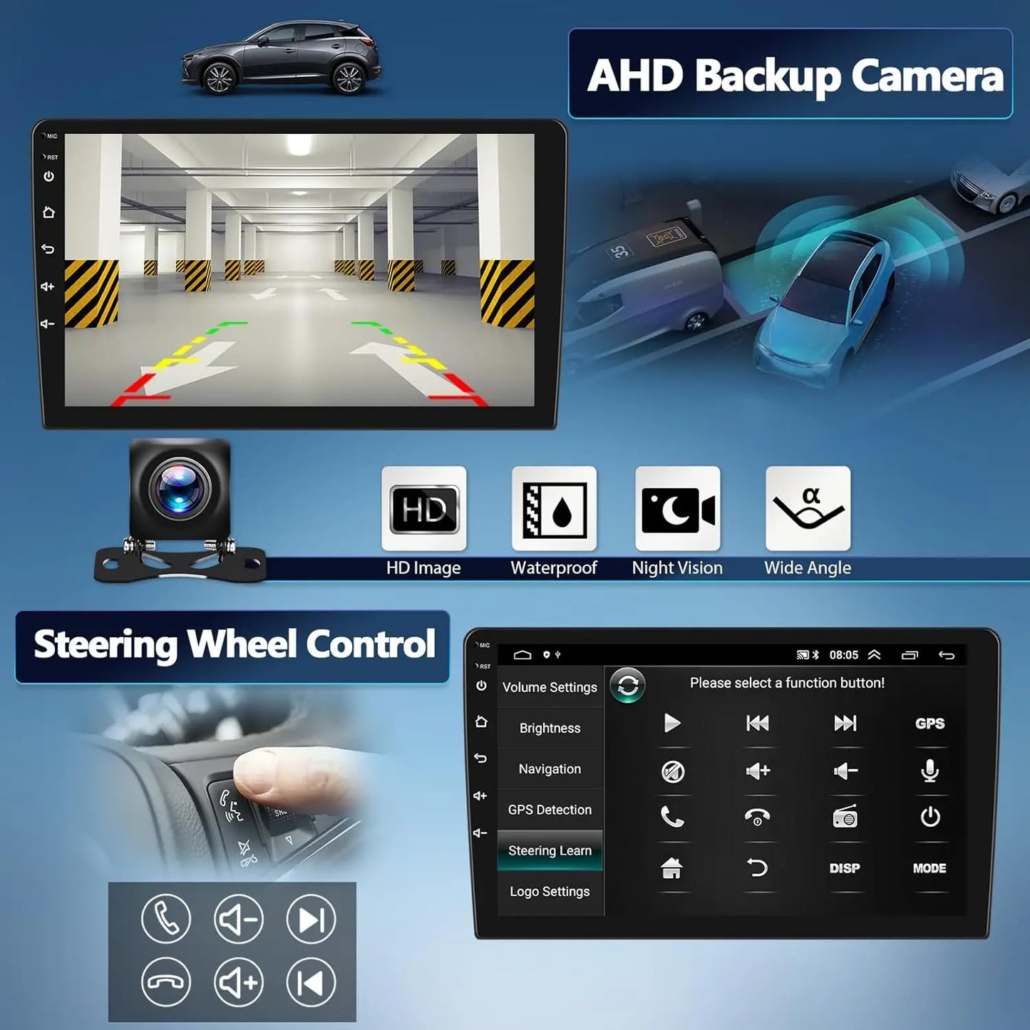 Android 14 Car Radio For Renault Lodgy Dacia Dokker 2012 2013 - 2021 Autoradio Auto Carplay WIFI+4G Multimedia DSP Stereo Player