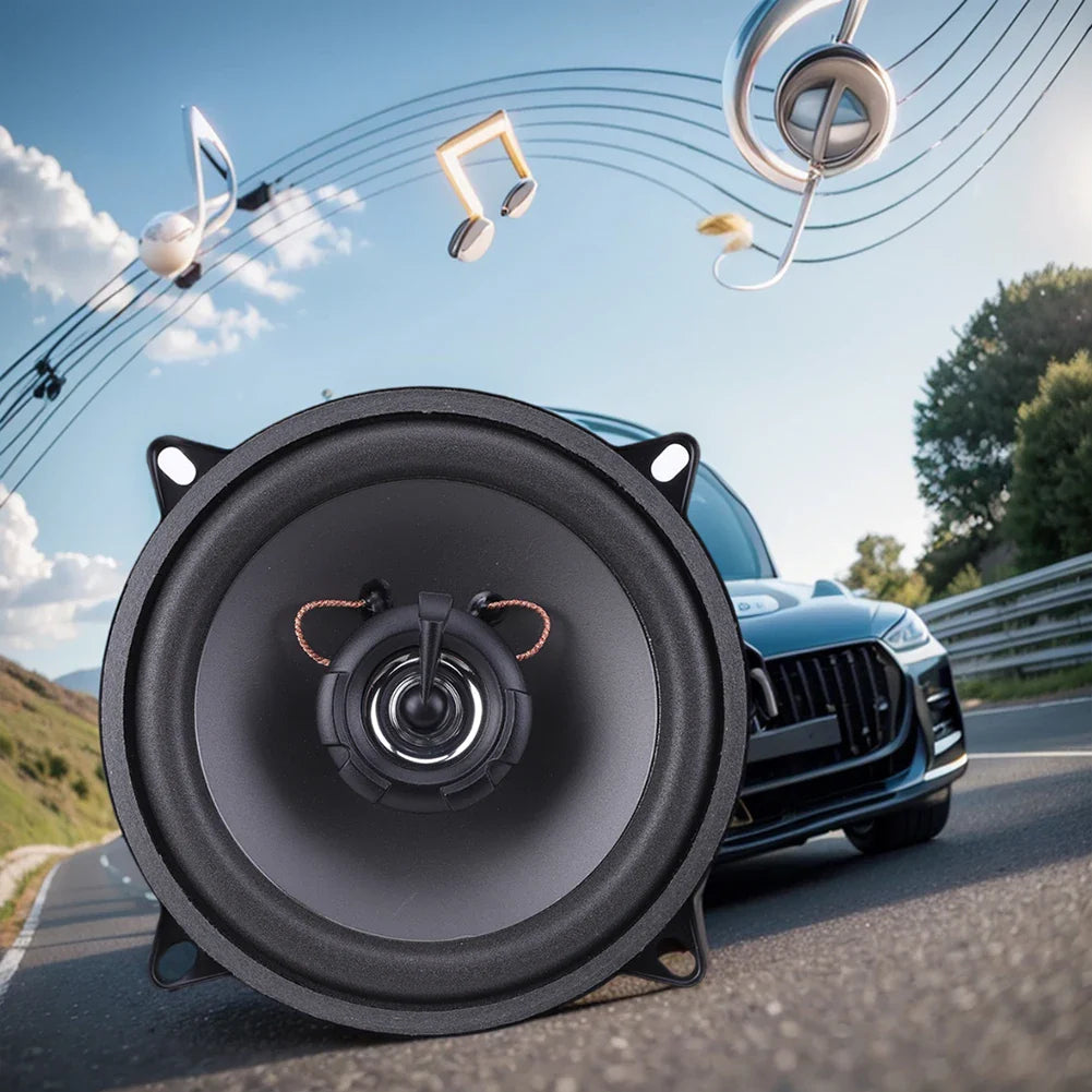 4/5/6 Inch HiFi Coaxial Subwoofer 12V 2 Way Vehicle Audio Music Stereo Subwoofer 300W/400W/500W Full Range Frequency Auto Audio