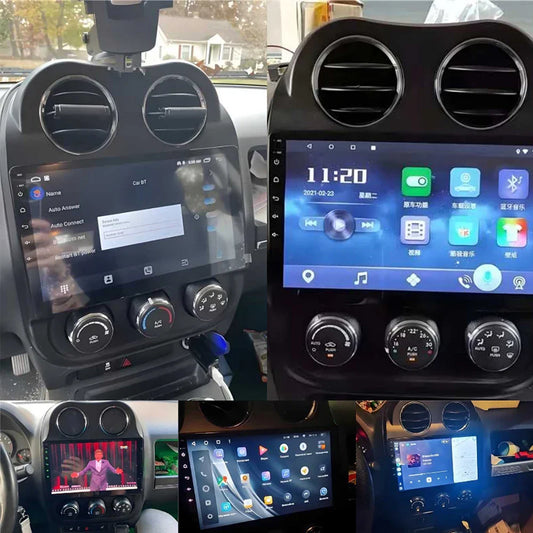 Car Android 14 For Jeep Compass Patriot 2010 - 2017 Auto Radio Multimedia Player Autoradio Stereo GPS Navigation Carplay No 2din