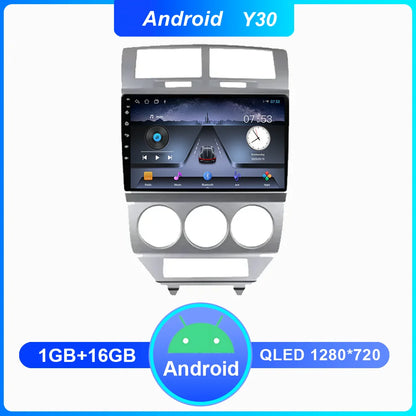 Android Car Radio Multimidia Player For Dodge Caliber Jeep Compass 1 MK Patriot 2006 - 2010 Auto GPS Navigation Carplay 2din DVD