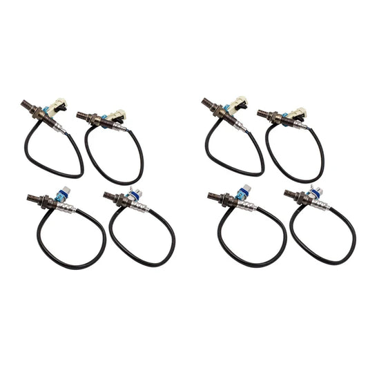 8Pcs O2 Oxygen Sensor For Cadillac Escalade Chevrolet Silverado Tahoe GMC Yukon Sierra 12609457 12611165 92457789