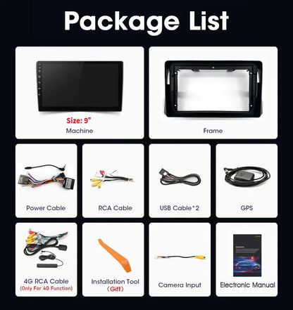 For Chrysler Grand Voyager 5 2011-2015 Android 14 Car Radio Stereo Multimedia Video Player Navigation Carplay BT 2K QLED Screen