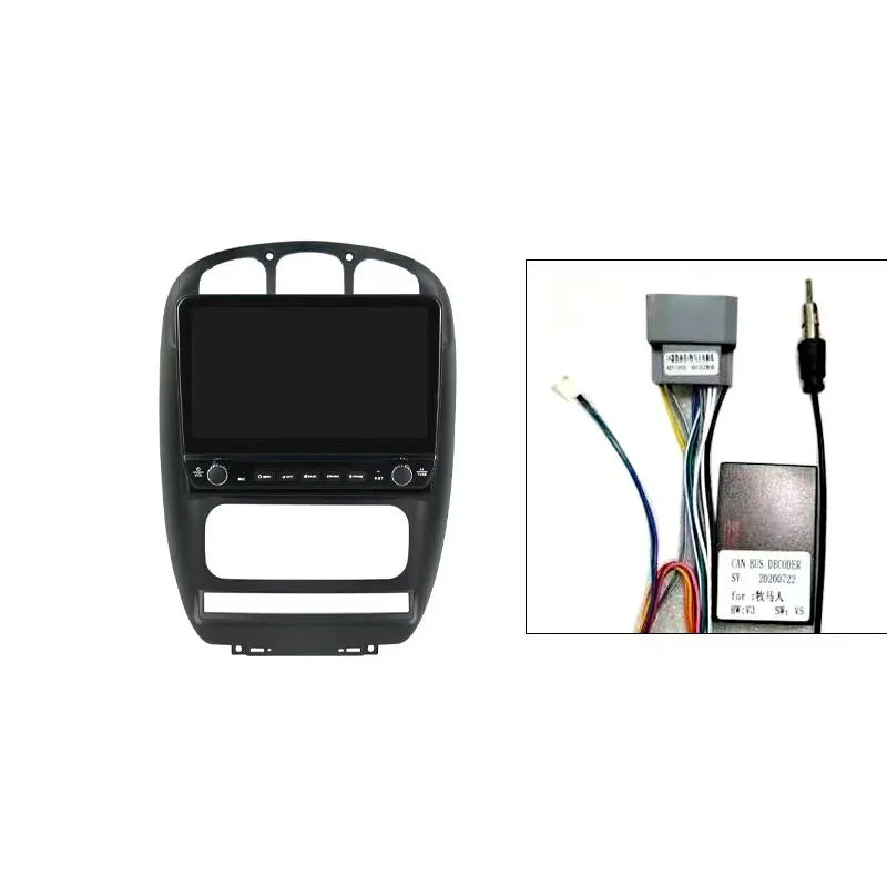 10“ 6+128GB  Android13  For Dodge Caravan2000-2007 Car Radio QLED Multimedia Video Player GPS Navigation CarPlay No 2 Din Stereo