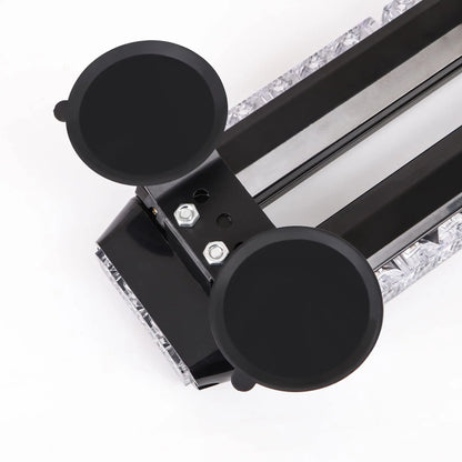 26.5" 54 LED Automotive Rooftop Beacon Light Bar Double Side Emergency Warning Flash Strobe Snow Plow Light Traffic Advisor with
