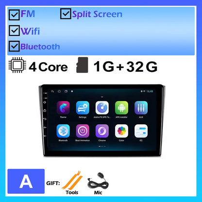 Android 14 WiFi For Mazda CX9 TB 2006 2007- 2010 2016 Car Radio Multimedia Player DSP Stereo GPS 4G Split Screen Bluetooth