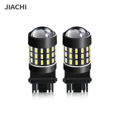JIACHI Wholesale 100PCS BAY15D 1157 P21/5W Led Car Bulb 1156 BAU15S T25 3157 7443 Brake Lights Daytime Running Lamp DRL DC12-24V
