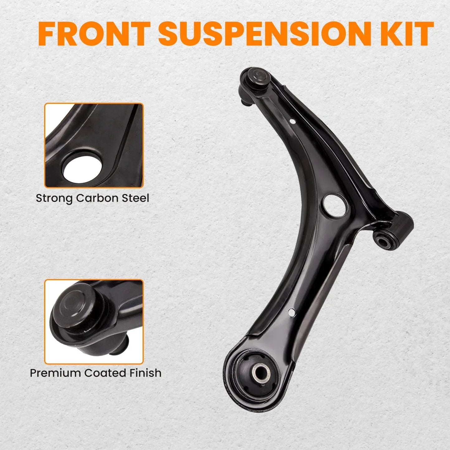Front Lower Control Arm Sway Bar   Tie Rods For Jeep Patriot Compass For2007-2017 Dodge Caliber