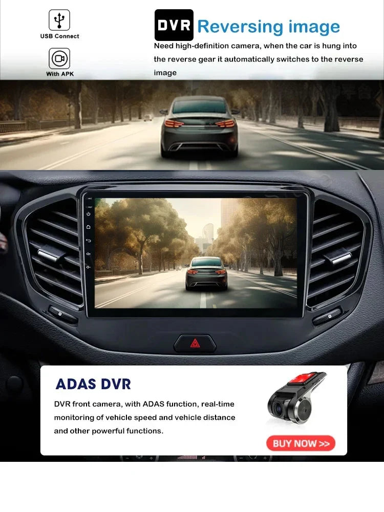 Car Radio Multimedia Player Android 14 System for Dodge Caravan 4 For Chrysler Grand Voyager RS 2000 - 2012 GPS Navi WiFi BT