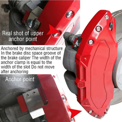For Lincoln Brake Caliper Cover Aluminum Alloy Metal Fit Nautilus Continentai Aviator Corsair MKC MKZ MKX