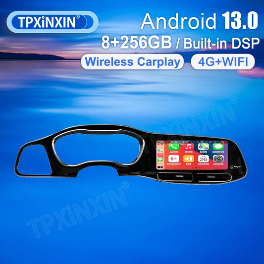 12.3 Inch Android 13 for Dodge Challenger, SRT 2015-2023 Car Multimidia Player GPS Navigation Stereo head Unit,dashboard Upgrade