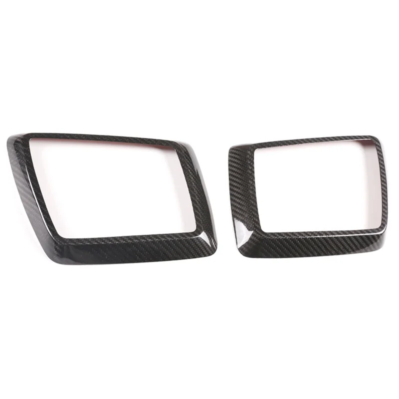 For Mercedes-Benz G-Class W463 G55 G63 2019-2020 Dry Carbon Fiber Car Hood Turn Signal Light Cover Trim Parts Accessories-A99D