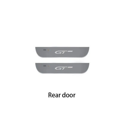 For Peugeot GT GTline 106 107 108 206 207 208 301 308 408 508 2008 3008 4008 5008 Car Wireless LED Welcome Pedal Threshold Light