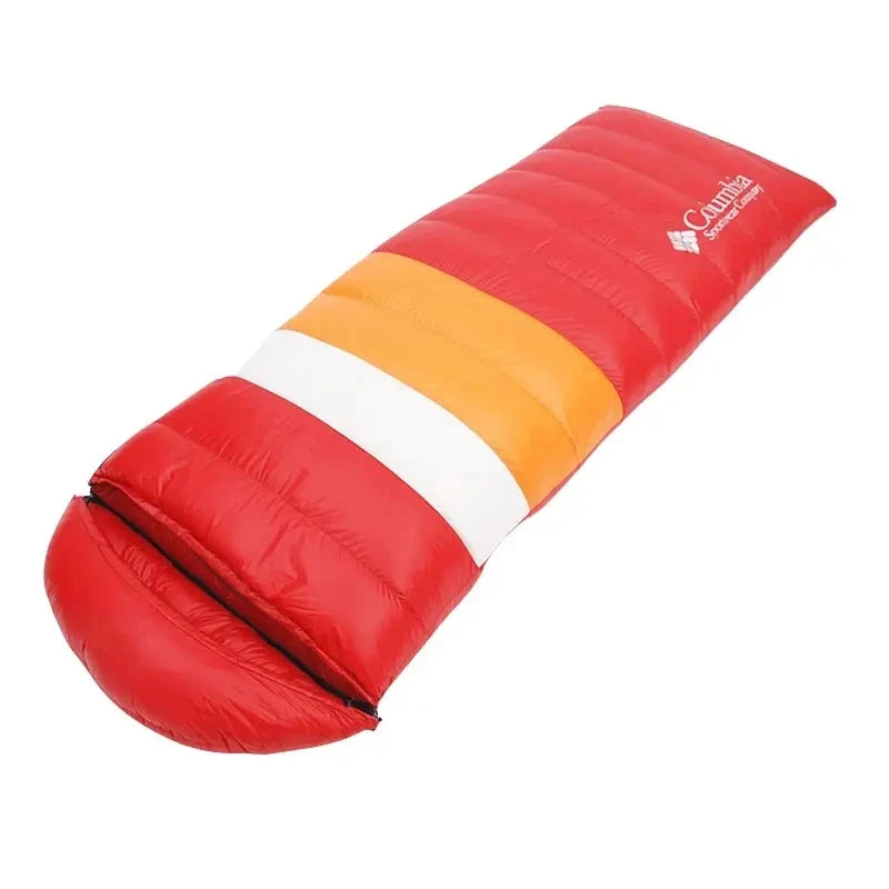 White Goose Down Sleeping Bag for Tourism Hiking Camping Emergency Sleeping Bag Trekking Supplies Sleeping Bag Nature Hike