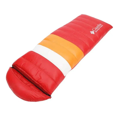 White Goose Down Sleeping Bag for Tourism Hiking Camping Emergency Sleeping Bag Trekking Supplies Sleeping Bag Nature Hike