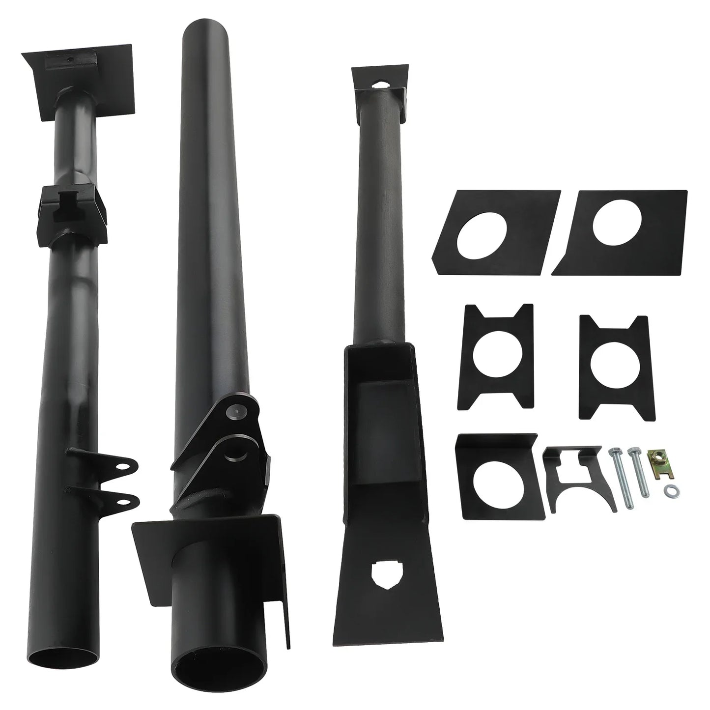 3PCS Front and Rear Fuel Tank Support Crossmember Upper Shock Mount Crossmember for Chevy Silverado 1999 2000 2001-2006